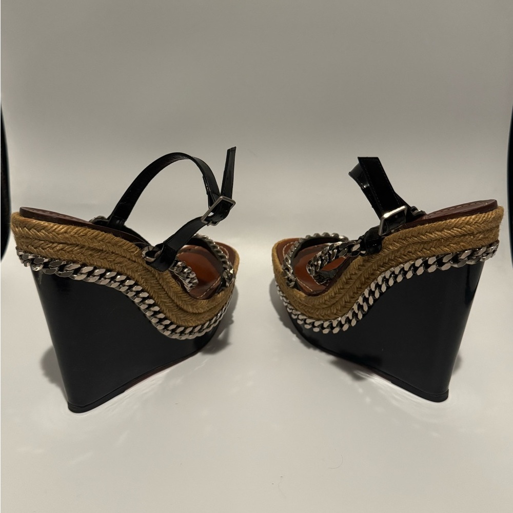 Christian Louboutin Chain Wedge Platform espadrille - Picture 4 of 12